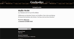 Desktop Screenshot of geckodev.org